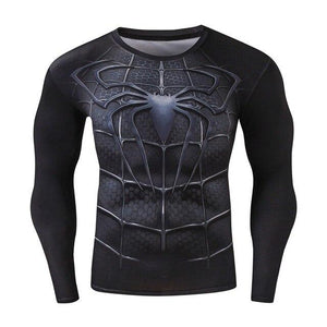 Compression Shirt Workout Training Fitness Men Cosplay Rashgard Plus Size Bodybuilding T shirt 3D Printed Superman Tops For Male