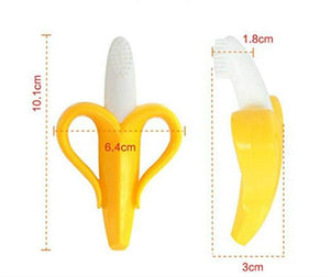 Banana Baby Teether Safe Food Grade Silicone Teething Mitts Infant Dental Care Teethers Toy Gifts Teether